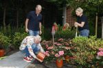 Noordwijk 24 mei 2024
Erica Meiland en Martien Meiland planten bijzondere hortensiaâ€™s in de tuin van hun Boutique Pension Code RosÃ©.