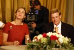 Soestdijk 13 september 2023
Opnames videoland serie Maxima op paleis Soestijk.
Martijn Lakemeier (Willem Alexander) Delfina Chaves (Maxima) Elsie de Brauw ( Beatrix)  Sebastian Koch en Jacob Derwig zijn aanwezig.