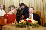 Soestdijk 13 september 2023
Opnames videoland serie Maxima op paleis Soestijk.
Martijn Lakemeier (Willem Alexander) Delfina Chaves (Maxima) Elsie de Brauw ( Beatrix)  Sebastian Koch en Jacob Derwig zijn aanwezig.