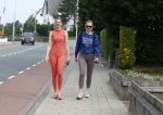 Noordwijk 23 mei 2024
Maxime Meiland en haar zus Montana Meiland zijn na het sporten nog even een kopje koffie gaan drinken bij hun ouders Martien en Erica meiland.