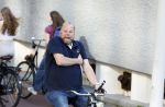 Amsterdam 14 mei 2024
Menno Kohler op de fiets in Amsterdam zuid