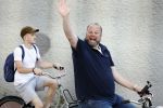 Amsterdam 14 mei 2024
Menno Kohler op de fiets in Amsterdam zuid