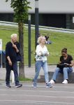 Amsterdam 15 mei 2024
Paul Witteman en zijn vrouw wandelend door Amsterdam zuid.