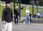 Amsterdam 15 mei 2024
Paul Witteman en zijn vrouw wandelend door Amsterdam zuid.
