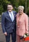 Emmen 27 april 2024
Koningsdag in Emmen met de koninklijke familie . Aanwezig bKoning Willem Alexander Koningin Maxima Prinses Amalia Prinses Alexia Prinses Ariane Prins Constantijn Prinses laurentien Prins Bernhard Prinses Annette Prins Maurits Prinses Marilene Prins Pieter Christiaan Prinses Anita Prins Floris en Prinses Aimee.
