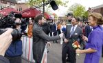 Emmen 27 april 2024
Koningsdag in Emmen met de koninklijke familie . Aanwezig bKoning Willem Alexander Koningin Maxima Prinses Amalia Prinses Alexia Prinses Ariane Prins Constantijn Prinses laurentien Prins Bernhard Prinses Annette Prins Maurits Prinses Marilene Prins Pieter Christiaan Prinses Anita Prins Floris en Prinses Aimee.