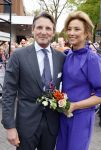 Emmen 27 april 2024
Koningsdag in Emmen met de koninklijke familie . Aanwezig bKoning Willem Alexander Koningin Maxima Prinses Amalia Prinses Alexia Prinses Ariane Prins Constantijn Prinses laurentien Prins Bernhard Prinses Annette Prins Maurits Prinses Marilene Prins Pieter Christiaan Prinses Anita Prins Floris en Prinses Aimee.