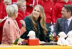 Emmen 27 april 2024
Koningsdag in Emmen met de koninklijke familie . Aanwezig bKoning Willem Alexander Koningin Maxima Prinses Amalia Prinses Alexia Prinses Ariane Prins Constantijn Prinses laurentien Prins Bernhard Prinses Annette Prins Maurits Prinses Marilene Prins Pieter Christiaan Prinses Anita Prins Floris en Prinses Aimee.
