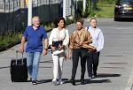 Amsterdam 14 mei 2024
Rechtszaak Rachel Hazes en Marieke v Beek . Verder aanwezig Rob Israel Advocaat Royce de Vries Ricardo Klaverdijk en Bernhard Tomlow. Zaak speelt zich af in Rechtbank Amsterdam. Joop Kruis en Jacqueline Laats kwamen met Rachel mee.
