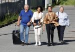 Amsterdam 14 mei 2024
Rechtszaak Rachel Hazes en Marieke v Beek . Verder aanwezig Rob Israel Advocaat Royce de Vries Ricardo Klaverdijk en Bernhard Tomlow. Zaak speelt zich af in Rechtbank Amsterdam. Joop Kruis en Jacqueline Laats kwamen met Rachel mee.