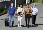 Amsterdam 14 mei 2024
Rechtszaak Rachel Hazes en Marieke v Beek . Verder aanwezig Rob Israel Advocaat Royce de Vries Ricardo Klaverdijk en Bernhard Tomlow. Zaak speelt zich af in Rechtbank Amsterdam. Joop Kruis en Jacqueline Laats kwamen met Rachel mee.