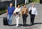 Amsterdam 14 mei 2024
Rechtszaak Rachel Hazes en Marieke v Beek . Verder aanwezig Rob Israel Advocaat Royce de Vries Ricardo Klaverdijk en Bernhard Tomlow. Zaak speelt zich af in Rechtbank Amsterdam. Joop Kruis en Jacqueline Laats kwamen met Rachel mee.