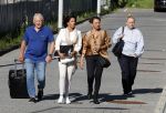 Amsterdam 14 mei 2024
Rechtszaak Rachel Hazes en Marieke v Beek . Verder aanwezig Rob Israel Advocaat Royce de Vries Ricardo Klaverdijk en Bernhard Tomlow. Zaak speelt zich af in Rechtbank Amsterdam. Joop Kruis en Jacqueline Laats kwamen met Rachel mee.