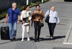 Amsterdam 14 mei 2024
Rechtszaak Rachel Hazes en Marieke v Beek . Verder aanwezig Rob Israel Advocaat Royce de Vries Ricardo Klaverdijk en Bernhard Tomlow. Zaak speelt zich af in Rechtbank Amsterdam. Joop Kruis en Jacqueline Laats kwamen met Rachel mee.