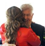 Ede, 26 April 2024
Koninklijke onderscheidingen voor
Marcel Boekhoorn enMarlies Boekhoorn
Burgemeester Rene Verhulst
Rebecca Cabau v Kasbergen met Marcel Boekhoorn