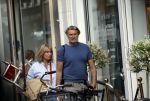 Amsterdam 17 mei 2024
Sandra Masmeijer met haar nieuwe vriend Steven Cnudde op de pc hooftstraat.