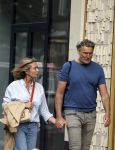 Amsterdam 17 mei 2024
Sandra Masmeijer met haar nieuwe vriend Steven Cnudde op de pc hooftstraat.