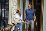 Amsterdam 17 mei 2024
Sandra Masmeijer met haar nieuwe vriend Steven Cnudde op de pc hooftstraat.
