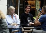 Amsterdam 17 mei 2024
Sandra Masmeijer met haar nieuwe vriend Steven Cnudde op de pc hooftstraat.