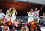 Amsterdam 25 mei 2024
Sandra Valk ging met haar dochters naar  de toppers in Concert in de Johan Cruijff arena. dochter Carlijn is zwanger