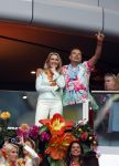 Amsterdam 25 mei 2024
Sandra Valk ging met haar dochters naar  de toppers in Concert in de Johan Cruijff arena. dochter Carlijn is zwanger