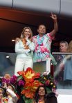 Amsterdam 25 mei 2024
Sandra Valk ging met haar dochters naar  de toppers in Concert in de Johan Cruijff arena. dochter Carlijn is zwanger
