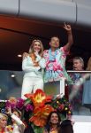 Amsterdam 25 mei 2024
Sandra Valk ging met haar dochters naar  de toppers in Concert in de Johan Cruijff arena. dochter Carlijn is zwanger