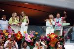 Amsterdam 25 mei 2024
Sandra Valk ging met haar dochters naar  de toppers in Concert in de Johan Cruijff arena. dochter Carlijn is zwanger