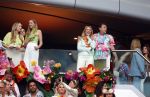Amsterdam 25 mei 2024
Sandra Valk ging met haar dochters naar  de toppers in Concert in de Johan Cruijff arena. dochter Carlijn is zwanger