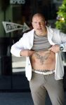 Eindhoven 16 mei 2025
Andy v d Meyde in Einhoven . Andy heeft een tatoo met combinatie Engeltje en duiveltje.