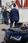 Lopik en Vianen 13 mei 2025
Streekbezoek Koning Willem Alexander en koningin Maxima . Sjors Frohlich is de brugemeester . beveiliging