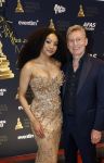 Leusden 16 april 2025
Musicalawards gala bij AFAS . Channah Hewitt  met Hans Cornelisse