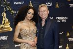 Leusden 16 april 2025
Musicalawards gala bij AFAS . Channah Hewitt  met Hans Cornelisse