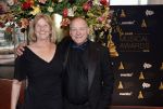 Leusden 16 april 2025
Musicalawards gala bij AFAS . Erik van Muiswinkel met zijn partner Paulien Schoof