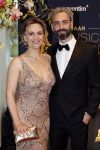 Leusden 16 april 2025
Musicalawards gala bij AFAS . Fons v Rongen met partner