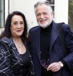 Nijkerk 16 april 2025
80e verjaardag van Lex Harding bij kasteel Salentijn . George Baker met zijn vrouw