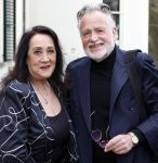 Nijkerk 16 april 2025
80e verjaardag van Lex Harding bij kasteel Salentijn . George Baker met zijn vrouw