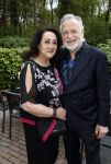 Renkum 21 april 2025
Ronnie Tober 80 jaar . Hij geeft feest in restaurant Campman in Renkum . Zijn partner Jan Jochems is natuurlijk aanwezig . George Baker met zijn vrouw Blanche