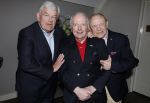 Renkum 21 april 2025
Ronnie Tober 80 jaar . Hij geeft feest in restaurant Campman in Renkum . Zijn partner Jan Jochems is natuurlijk aanwezig . Burgemeester van Den Haag Jan v Zanen reikt de eerste cd uit. Jan v Zanen kwam met zijn partner Simone Richardson