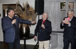 Renkum 21 april 2025
Ronnie Tober 80 jaar . Hij geeft feest in restaurant Campman in Renkum . Zijn partner Jan Jochems is natuurlijk aanwezig . Burgemeester van Den Haag Jan v Zanen reikt de eerste cd uit. Jan v Zanen kwam met zijn partner Simone Richardson