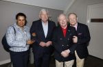 Renkum 21 april 2025
Ronnie Tober 80 jaar . Hij geeft feest in restaurant Campman in Renkum . Zijn partner Jan Jochems is natuurlijk aanwezig . Burgemeester van Den Haag Jan v Zanen reikt de eerste cd uit. Jan v Zanen kwam met zijn partner Simone Richardson