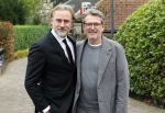 Nijkerk 16 april 2025
80e verjaardag van Lex Harding bij kasteel Salentijn . Jeroen Nieuwenhuize kwam met Erik de Zwart