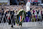 Amsterdam 4 mei 2025
Dodenherdenking op de dam met Koning Willem Alexander en Koningin Maxima .