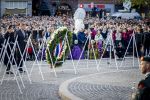 Amsterdam 4 mei 2025
Dodenherdenking op de dam met Koning Willem Alexander en Koningin Maxima .