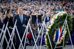 Amsterdam 4 mei 2025
Dodenherdenking op de dam met Koning Willem Alexander en Koningin Maxima .