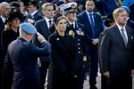 Amsterdam 4 mei 2025
Dodenherdenking op de dam met Koning Willem Alexander en Koningin Maxima .
