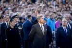 Amsterdam 4 mei 2025
Dodenherdenking op de dam met Koning Willem Alexander en Koningin Maxima .