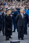 Amsterdam 4 mei 2025
Dodenherdenking op de dam met Koning Willem Alexander en Koningin Maxima .
