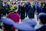 Amsterdam 4 mei 2025
Dodenherdenking op de dam met Koning Willem Alexander en Koningin Maxima .