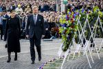 Amsterdam 4 mei 2025
Dodenherdenking op de dam met Koning Willem Alexander en Koningin Maxima .